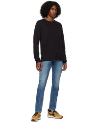 schwarzes Langarmshirt von rag & bone