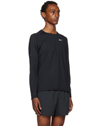schwarzes Langarmshirt von Nike