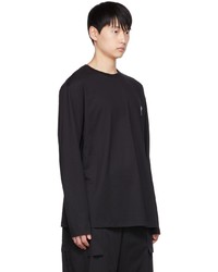 schwarzes Langarmshirt von Wooyoungmi
