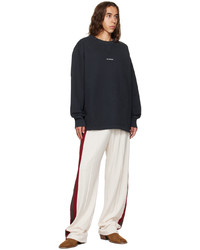 schwarzes Langarmshirt von Acne Studios