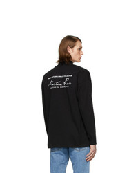 schwarzes Langarmshirt von Martine Rose