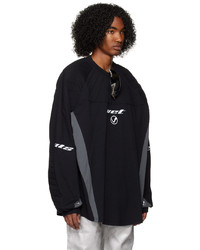 schwarzes Langarmshirt von Vetements