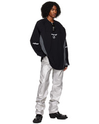 schwarzes Langarmshirt von Vetements