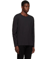 schwarzes Langarmshirt von rag & bone