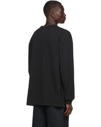 schwarzes Langarmshirt von Meta Campania Collective Sagl