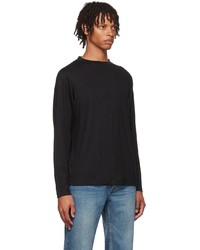 schwarzes Langarmshirt von Theory