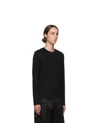 schwarzes Langarmshirt von Prada