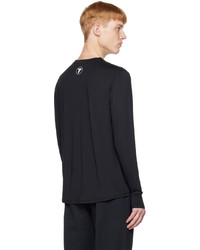 schwarzes Langarmshirt von 7 days active