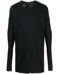 schwarzes Langarmshirt von Boris Bidjan Saberi