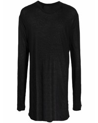 schwarzes Langarmshirt von Boris Bidjan Saberi