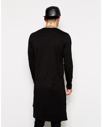 schwarzes Langarmshirt von Asos