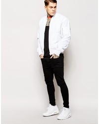 schwarzes Langarmshirt von Asos