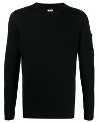 schwarzes Langarmshirt von C.P. Company