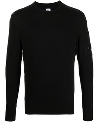 schwarzes Langarmshirt von C.P. Company