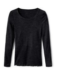 schwarzes Langarmshirt von Calida