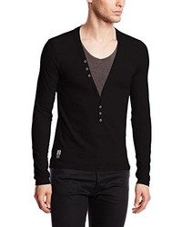 schwarzes Langarmshirt von Carisma CRSM