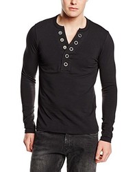 schwarzes Langarmshirt von Carisma CRSM