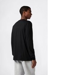 schwarzes Langarmshirt von Champion