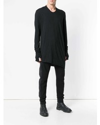 schwarzes Langarmshirt von Lost & Found Rooms