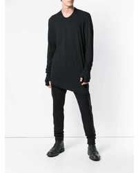 schwarzes Langarmshirt von Lost & Found Rooms