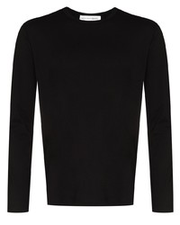 schwarzes Langarmshirt von Comme Des Garcons SHIRT