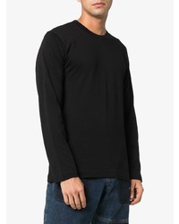 schwarzes Langarmshirt von Comme Des Garcons SHIRT