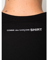 schwarzes Langarmshirt von Comme Des Garcons SHIRT