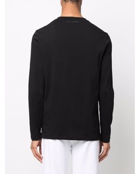 schwarzes Langarmshirt von Karl Lagerfeld