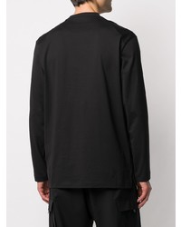 schwarzes Langarmshirt von Y-3