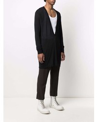 schwarzes Langarmshirt von Rick Owens