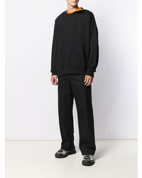 schwarzes Langarmshirt von JW Anderson