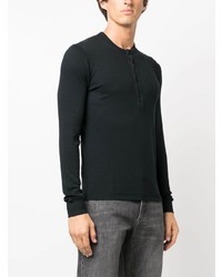 schwarzes Langarmshirt von Tom Ford