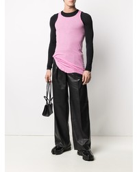 schwarzes Langarmshirt von Rick Owens