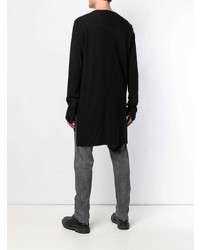 schwarzes Langarmshirt von Cedric Jacquemyn