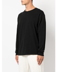 schwarzes Langarmshirt von John Elliott