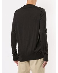 schwarzes Langarmshirt von Loro Piana