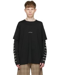 schwarzes Langarmshirt von Givenchy