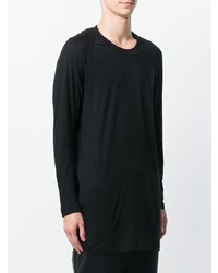 schwarzes Langarmshirt von 11 By Boris Bidjan Saberi