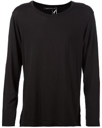 schwarzes Langarmshirt von John Elliott + Co