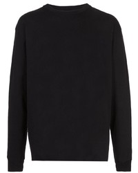 schwarzes Langarmshirt von John Elliott