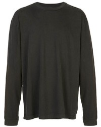 schwarzes Langarmshirt von John Elliott