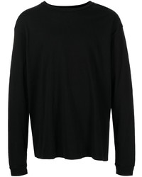 schwarzes Langarmshirt von John Elliott