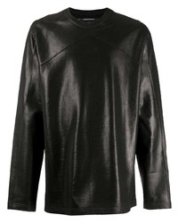 schwarzes Langarmshirt von Julius