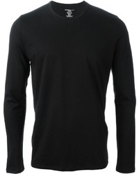 schwarzes Langarmshirt