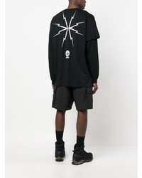 schwarzes Langarmshirt von ACRONYM