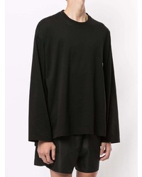 schwarzes Langarmshirt von Wooyoungmi