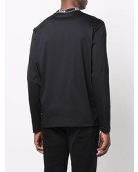 schwarzes Langarmshirt von BOSS