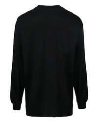 schwarzes Langarmshirt von 032c