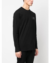 schwarzes Langarmshirt von Plein Sport