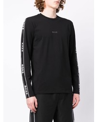 schwarzes Langarmshirt von BOSS